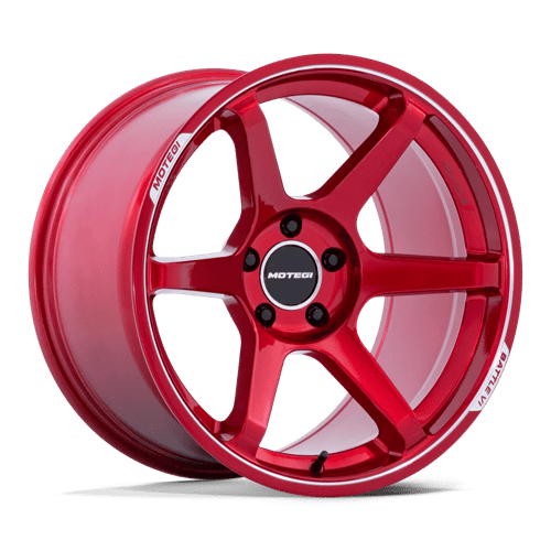 BATTLE VI 18X8.5 5X4.5 72 +35 CHY-RD-MCH