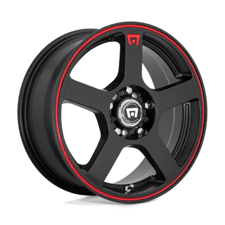 MR116 15X6.5 4X100/4.5 M-BLK/RED +40MM