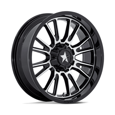 THUNDERLIPS UTV 14X7 4X137/156 G-BLK MCH