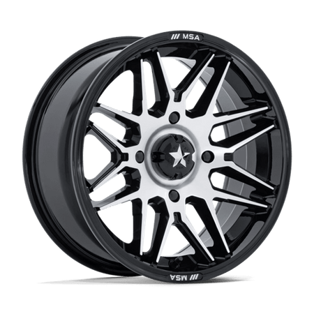 RADAR UTV 14X7 4X110 86 -47 G-BLK-MCH