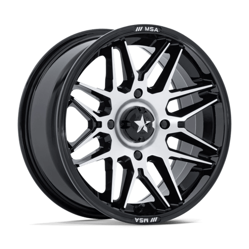 RADAR UTV 14X7 4X110 86 +10 G-BLK-MCH
