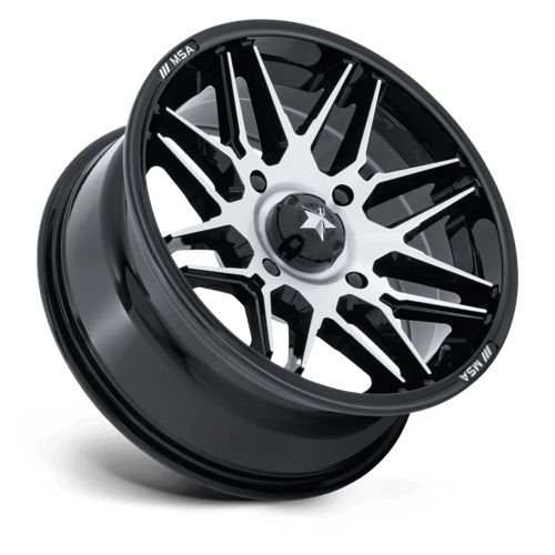 RADAR UTV 14X7 4X110 86 -47 G-BLK-MCH