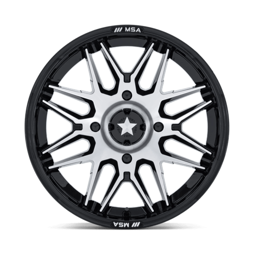 RADAR UTV 14X7 4X110 86 -47 G-BLK-MCH