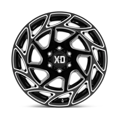 XD860 20X12 6X135 G-BLK MILL -44MM