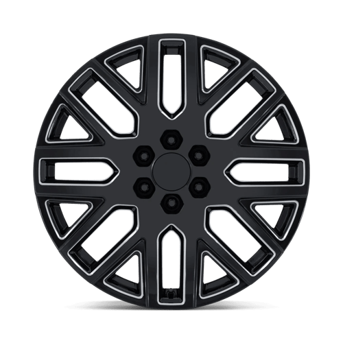 PR231 22X9 6X5.5 78 +28 G-BLK-MILL