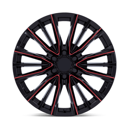 PR223 24X10 6X5.5 78 +28 G-BLK MILL-RED