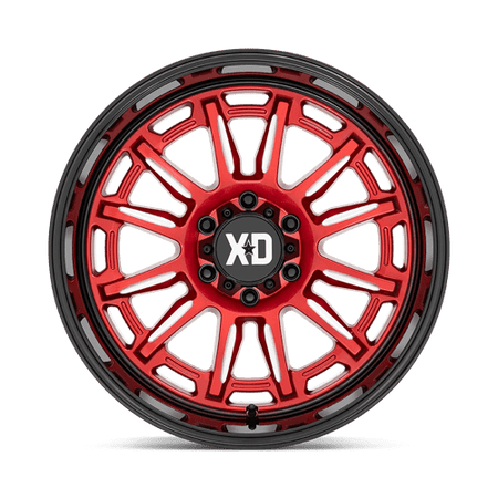 XD865 20X9 6X135 RED-MILL BLK-LP 00MM