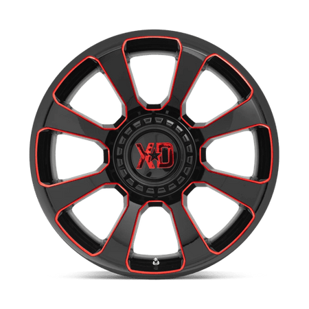 XD854 20X9 5X5.0/5.5 G-BLK MILL RTCC 18M