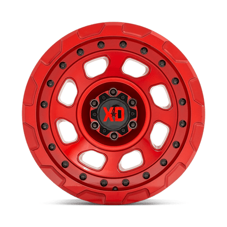 XD861 17X9 6X5.5 GL-RED -12MM