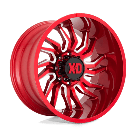 XD858 22X10 6X135 CANDY RED MILLED -18MM