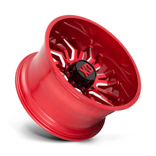 XD858 22X10 6X135 CANDY RED MILLED -18MM