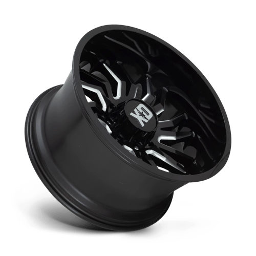 XD858 22X10 5X5.5 GLOSS BLACK MILL -18MM