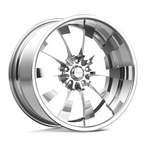 VF499 FORGED 17X8 5X120 BLK/POL 6.0BS
