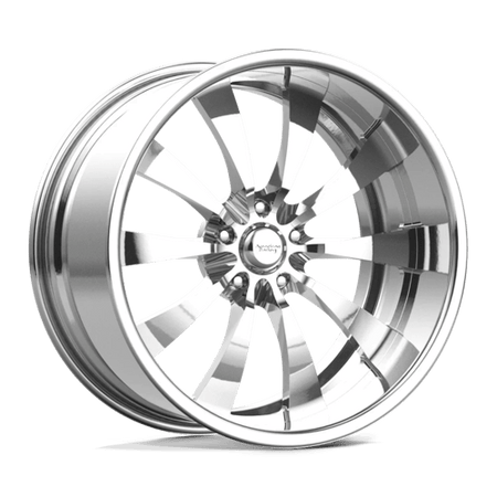 VF499 FORGED 17X8 5X120 BLK/POL 6.0BS
