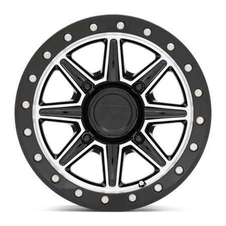 WEBB UTV 14X7 4X110 +36 80 G-BLK MCH