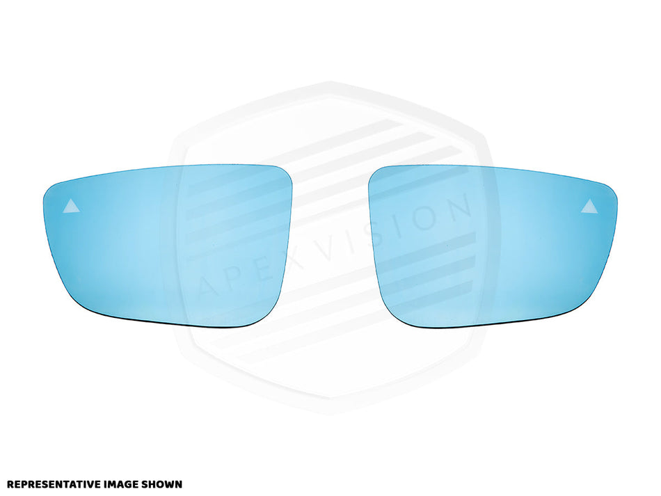 ApexVision Blue Tinted Side View Mirror Glass Set - E63 M6
