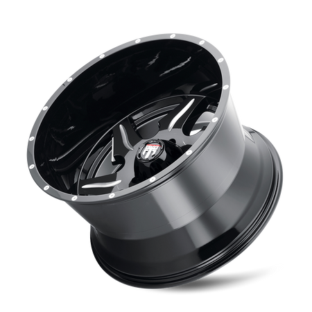 American Truxx - NINJA (AT163) GLOSS BLACK MILLED – Salinas Tires American Truxx - NINJA (AT163) GLOSS BLACK MILLED – Salinas Tires