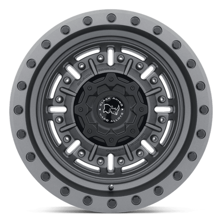BR ABRAMS 17X9.5 8X165 -18 122 TXT M-GM
