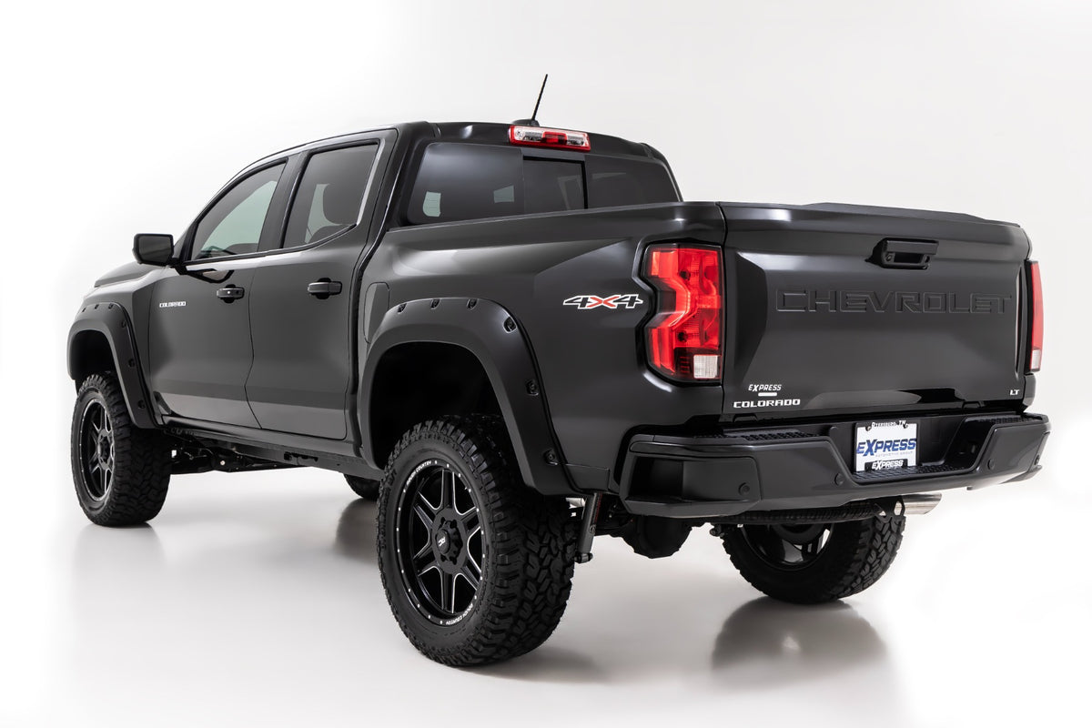 Pocket Fender Flares | GBA Gloss Black | Chevy Colorado 2WD/4WD (2023-2024)