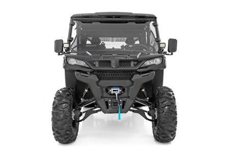 LED Light Kit | Cage Mount | 2" Black Pair | Amber DRL | CFMOTO UFORCE 1000 