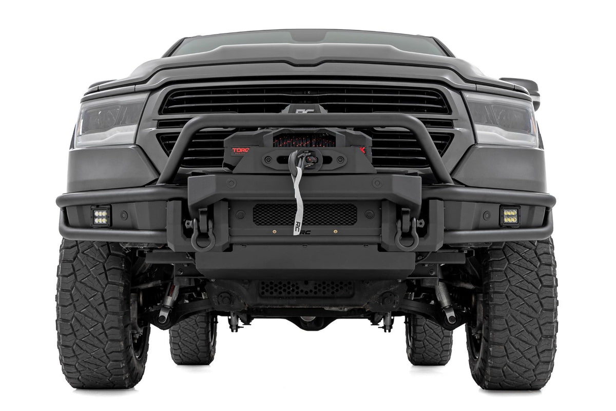 Front Bumper | Tubular | Winch Mount | Ram 1500 2WD/4WD (2019-2024)