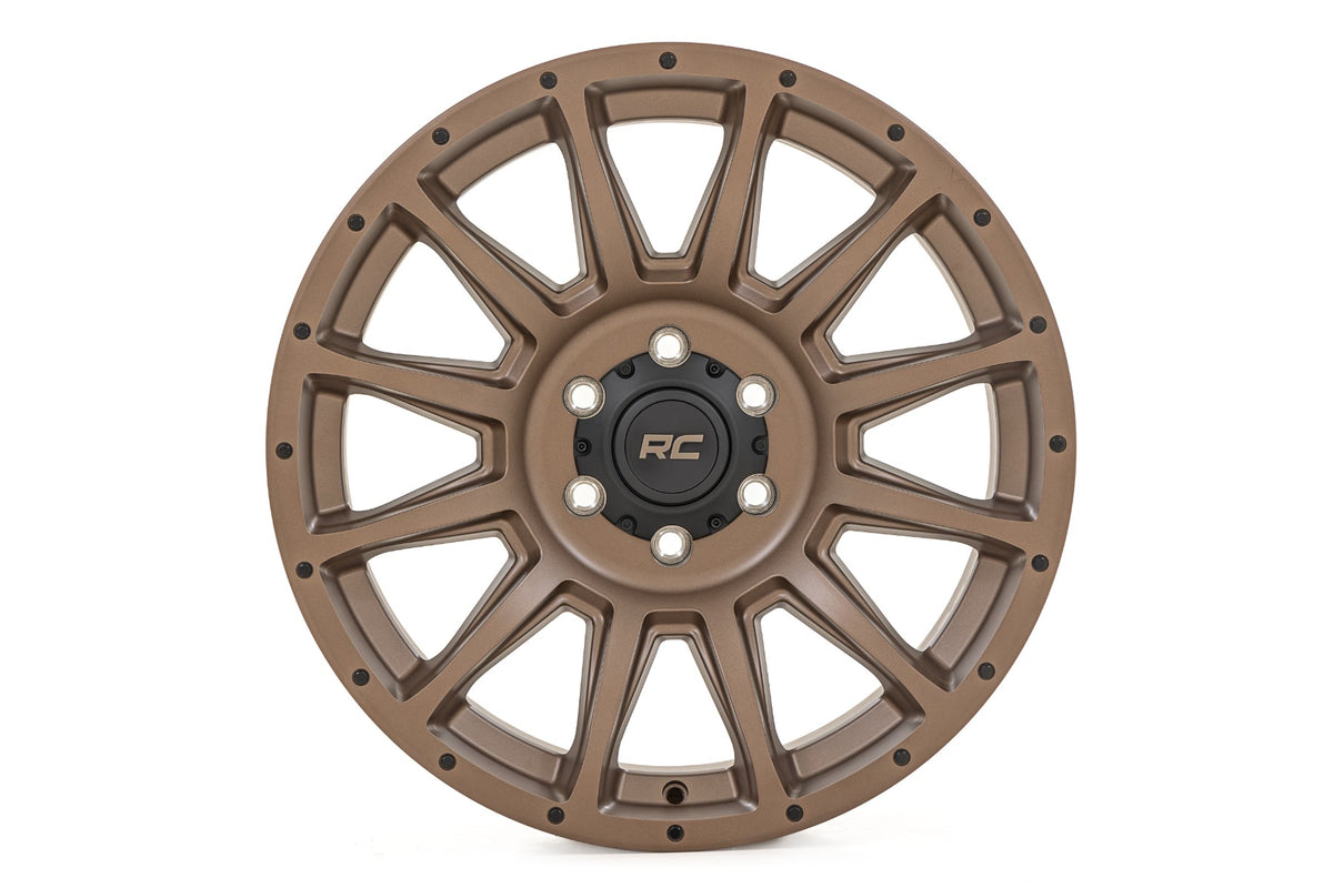 Rough Country 90 Series Wheel | One-Piece | Bronze | 20x9 | 6x5.5 | 0mm