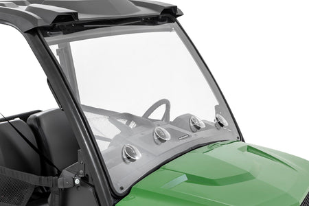 Vented Full Windshield | Scratch Resistant | John Deere Gator XUV 835E