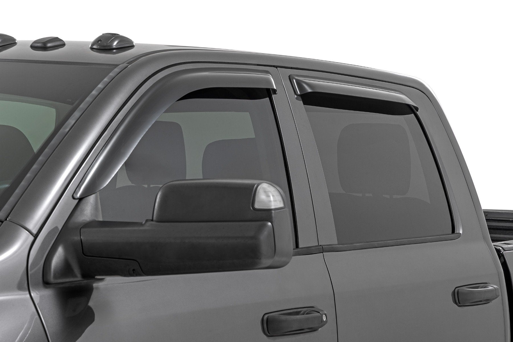 Side Window Deflectors | Tape On Rain Guard | Ram 1500 (09-18)/2500 (10-26)
