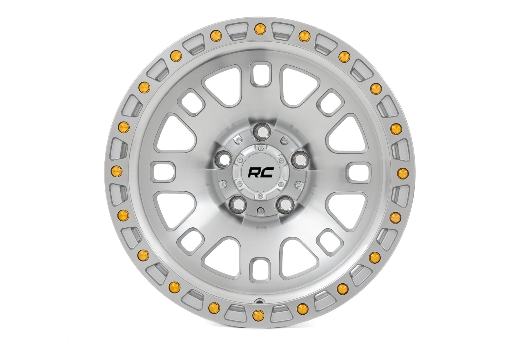 Rough Country 82 Series Wheel | One-Piece | Full Machined | 17x9 | 6x5.5 | -12mm