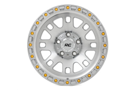 Rough Country 82 Series Wheel | One-Piece | Full Machined | 17x9 | 6x5.5 | -12mm