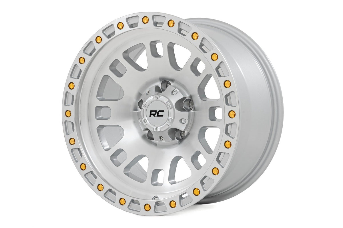 Rough Country 82 Series Wheel | One-Piece | Full Machined | 15x8 | 5x4.5 | -19mm