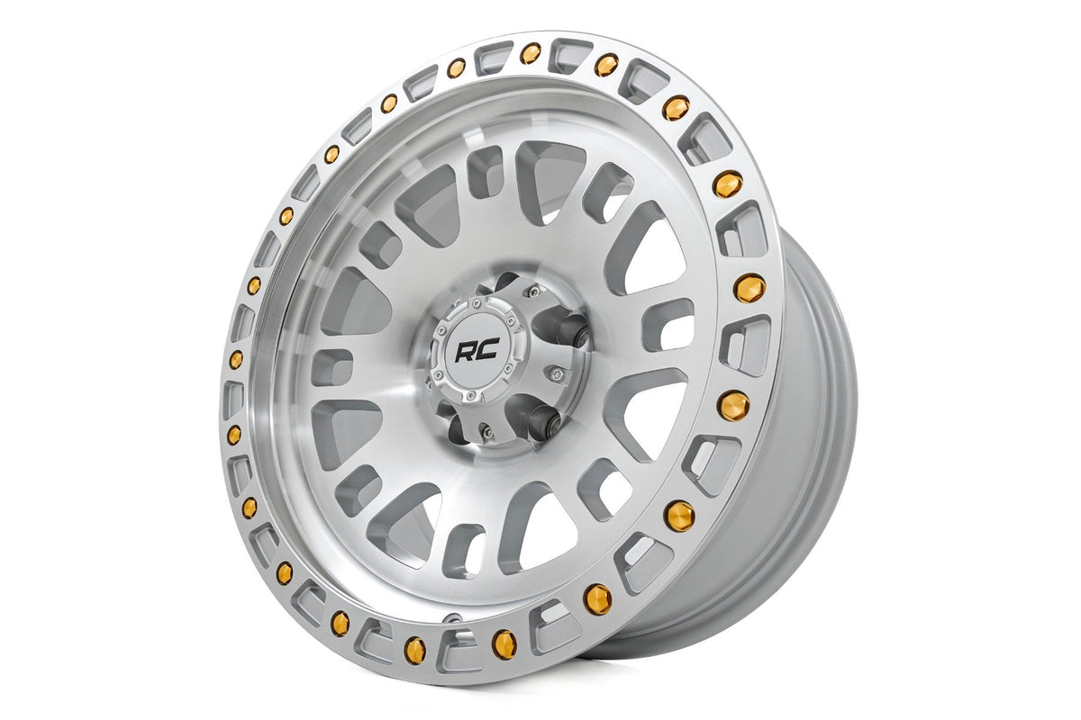 Rough Country 82 Series Wheel | One-Piece | Full Machined | 17x9 | 6x5.5 | -12mm