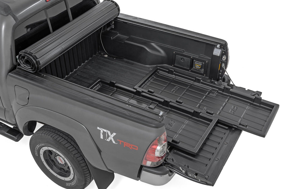 Truck Bed Cargo Storage Tray | Mid-Size Bed Storage Tray | Easy Access