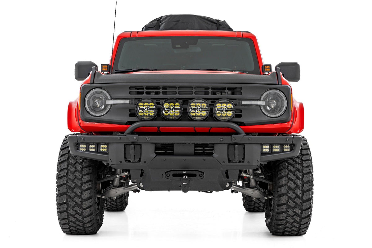 Fender Flares | PQ Race Red | Ford Bronco 4WD (2021-2025)