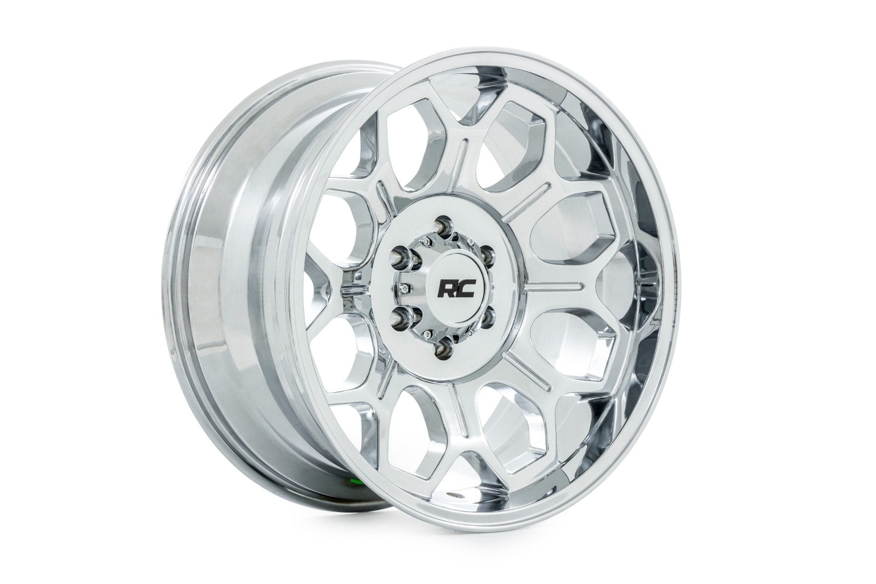 Rough Country 77 Series Wheel | One-Piece |Chrome | 22x12 | 8x180 | -44mm