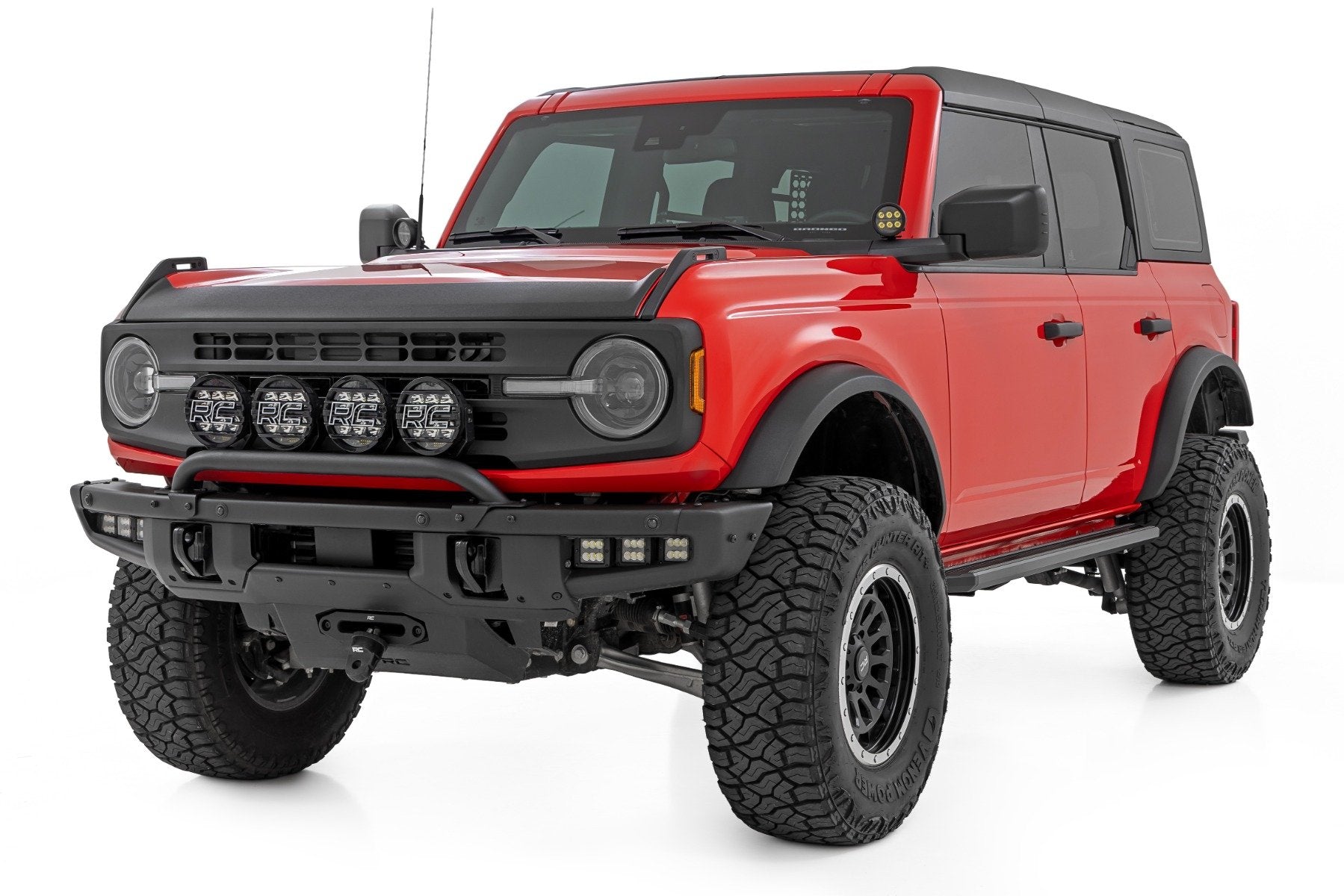 Multi-Color LED Running Boards | 4-Door | Ford Bronco 4WD (2021-2025)