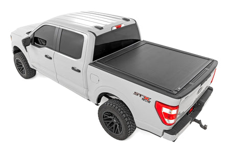 Powered Retractable Bed Cover | 5'7" Bed | Ford F-150 2WD/4WD (2015-2025)