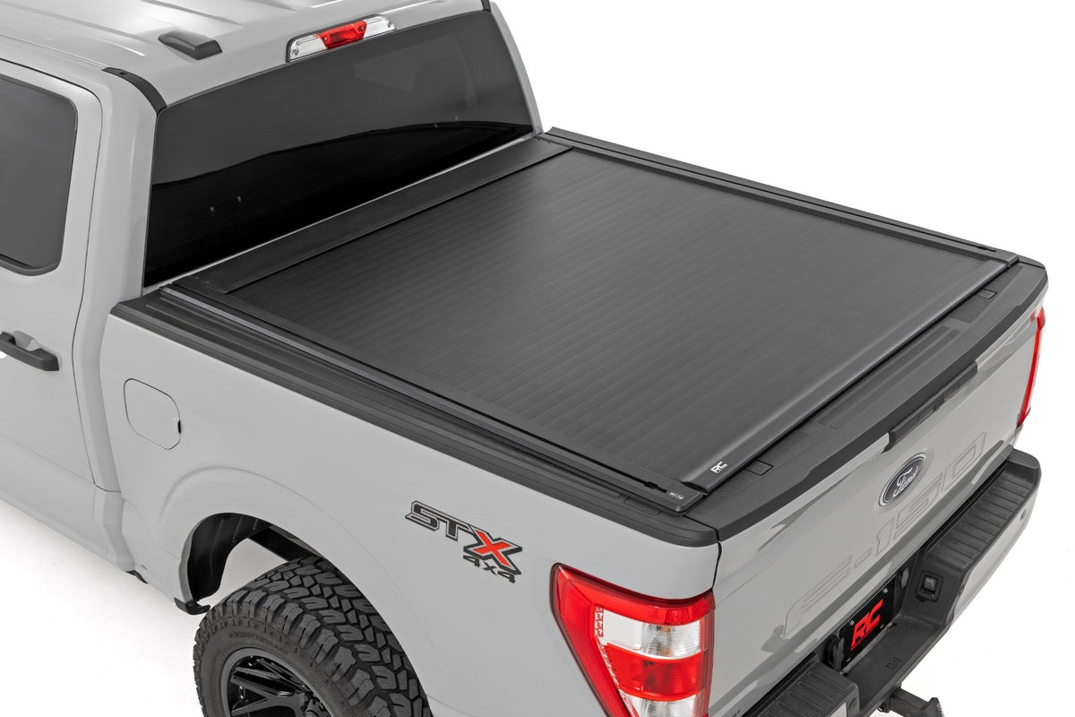 Powered Retractable Bed Cover | 5'7" Bed | Ford F-150 2WD/4WD (2015-2025)