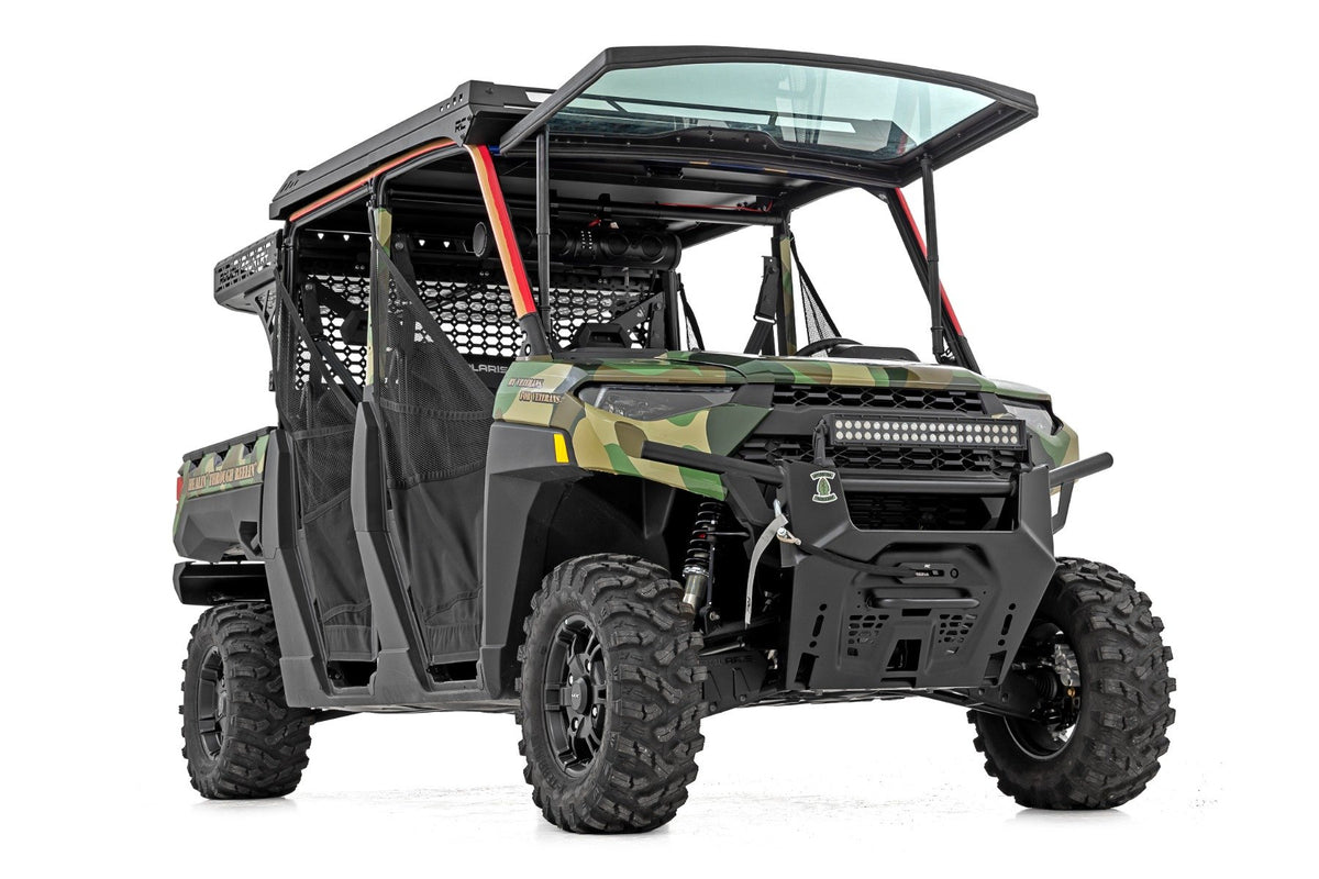 Electric Tilt Windshield | Glass | Formed Frame | Polaris Ranger XP 1000 
