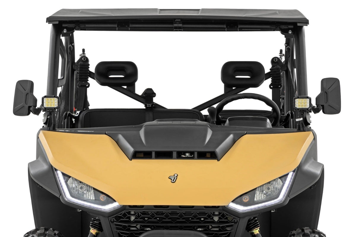 LED Light Kit | Front Mount | 2" Black Pair | Segway 570 F