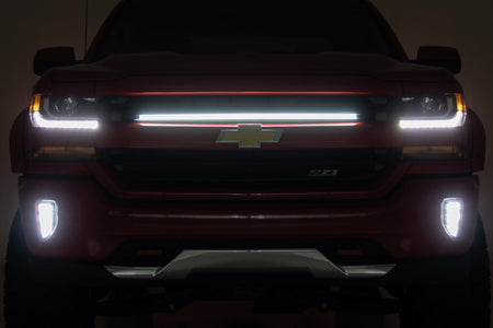 LED Light Kit | Grille Mount | 30 Inch DRL | Chevy Silverado 1500 (16-18)