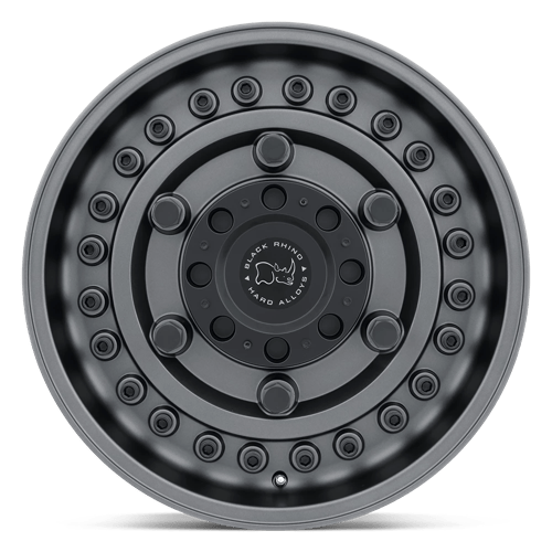 BR ARMORY 17X8 6X130 84 GUNBLK +38