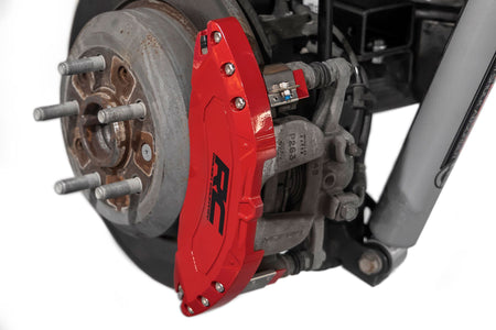 Caliper Covers | Rear | Red | Non-Sport | Jeep Wrangler JL (18-25)/Wrangler Unlimited (18-25) 