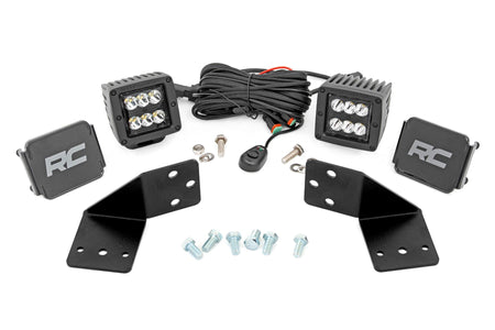 LED Light Kit | Rear Mount | 2" Black Pair | CFMOTO UFORCE 1000