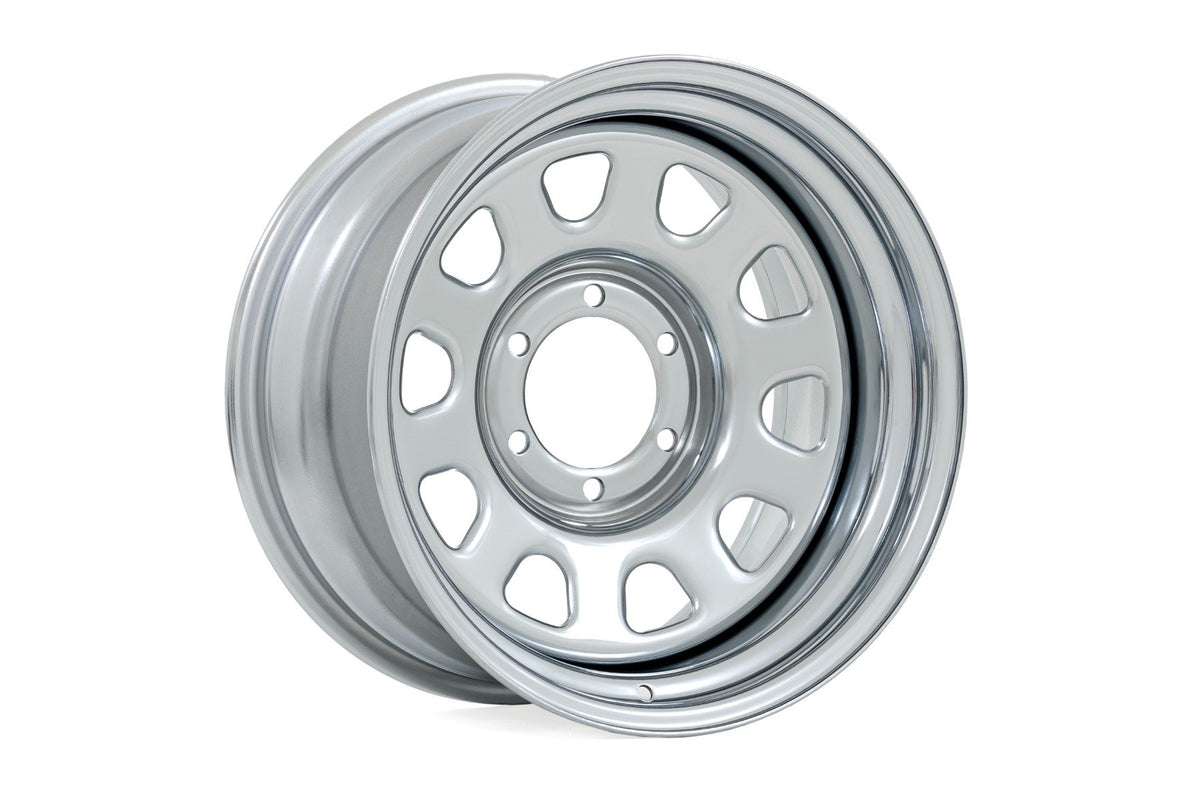 Steel Wheel | Chrome | 16x8 | 6x5.5 | 4.25 Bore | -12