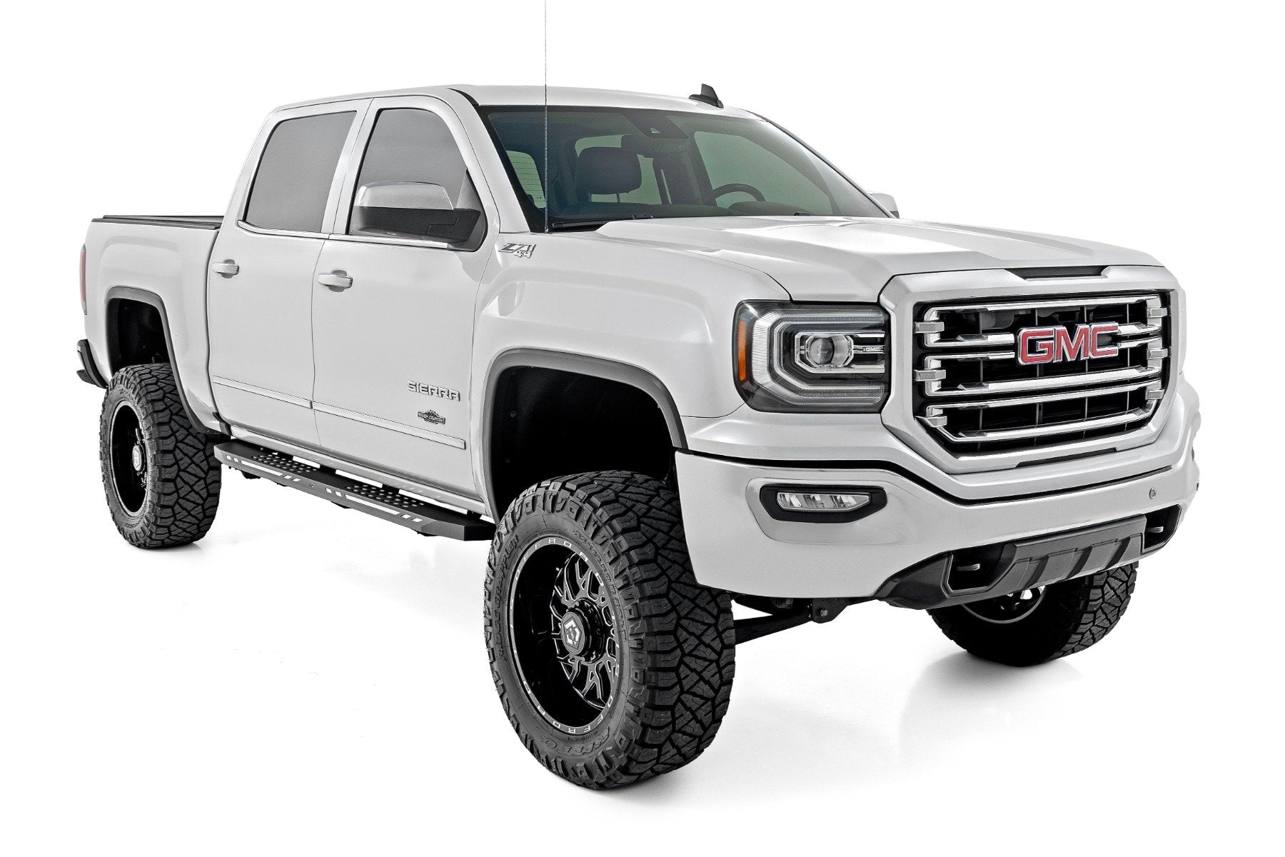 AC2 Running Boards | Amber/White | Crew Cab | Chevy/GMC 1500 (2007-2018)