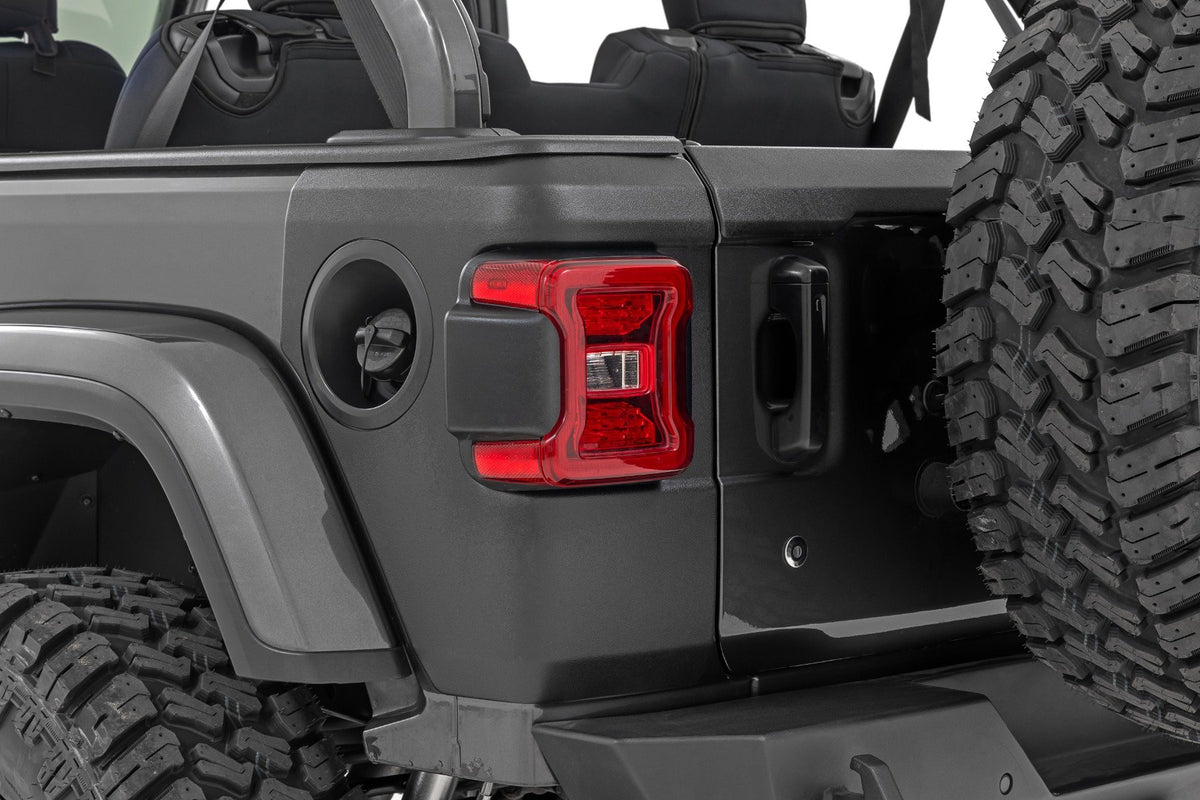 Trail Cladding | Rear Corners | Jeep Wrangler JL/Wrangler Unlimited (18-25)
