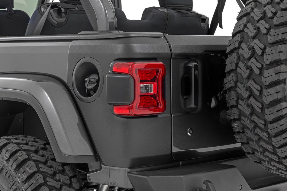 Trail Cladding | Rear Corners | Jeep Wrangler JL/Wrangler Unlimited (18-25)