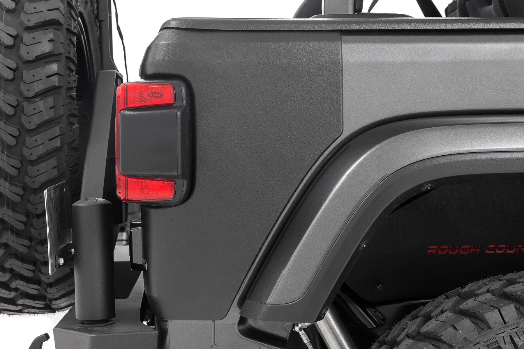 Trail Cladding | Rear Corners | Jeep Wrangler JL/Wrangler Unlimited (18-25)