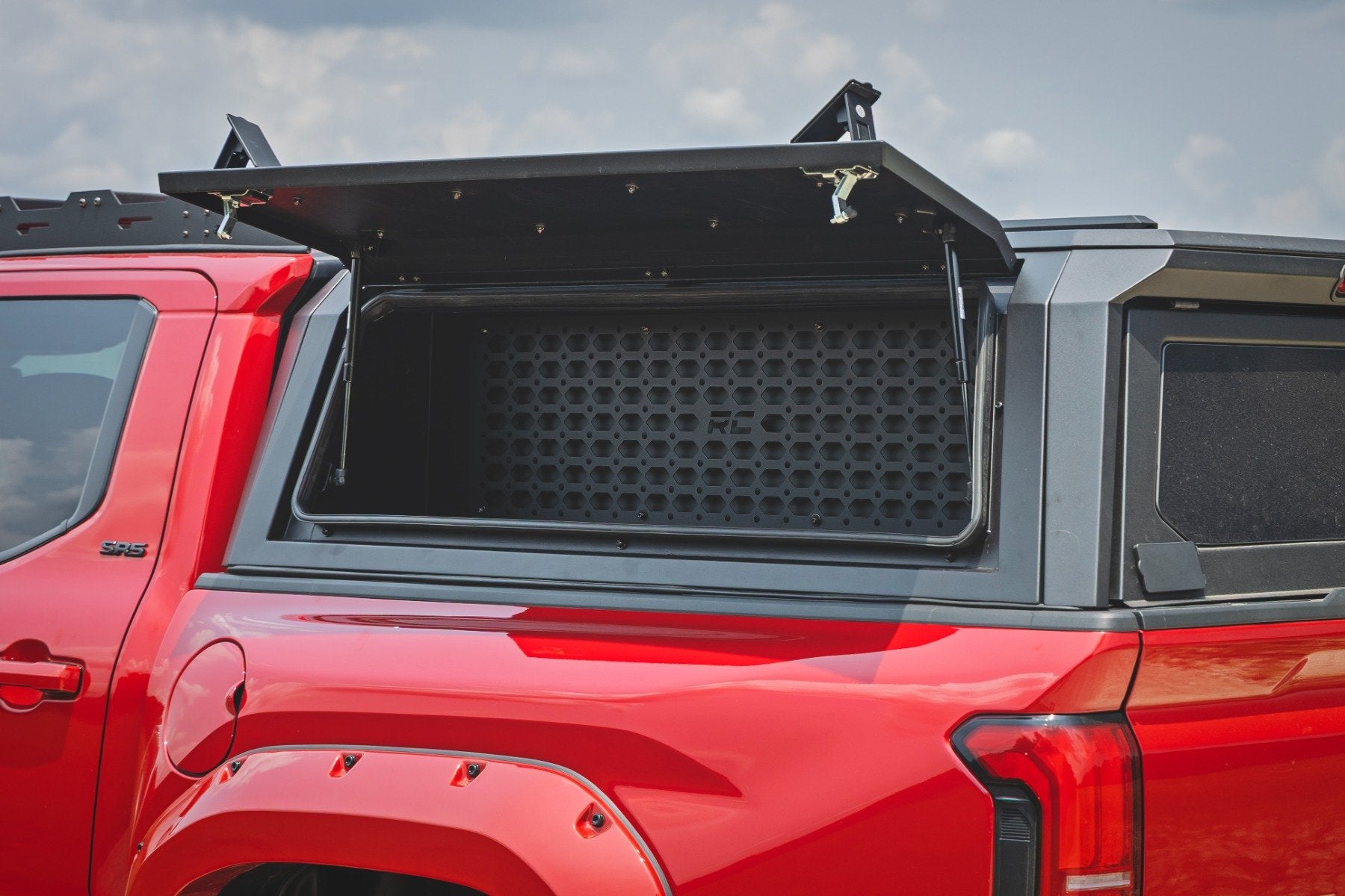 Bed Cap Molle Panel Side Storage Bin | Drivers Side | Toyota Tacoma (16-26)